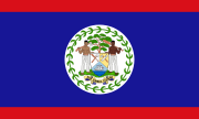 Flag of Belize (oar)