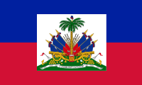 Flaga Haiti z lat 1859-1964