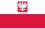Купеческий и государственный флаг Польши до 22 февраля 1990 г.