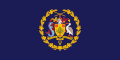 Vlajka barbadoského prezidenta Poměr stran: 1:2