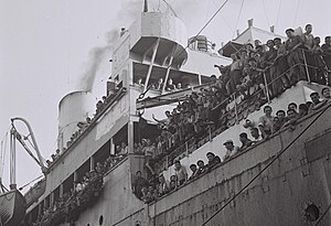 פליקר - משרד העיתונות הממשלתי (GPO) - ספינת בריטים מביאה 1,204 פליטים ממרדף נאצי.jpg