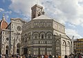 Exterior del baptisterio de San Juan en Florencia.