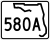 Indicatore Strada Statale 580A