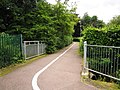 Footpath and cycle path bridge - geograph.org.uk - 3177609.jpg