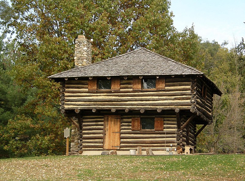 File:Fort Ouiatenon blockhouse front.jpg