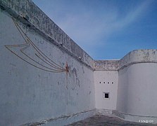 Глетка од ѕидините на тврдината