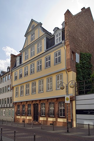 <span class="mw-page-title-main">Goethe House</span> Museum in Frankfurt, Germany