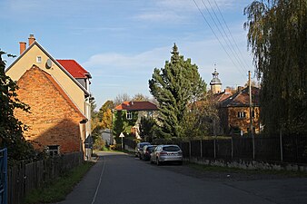 Dorf mit Schloß in Friedrichstanneck