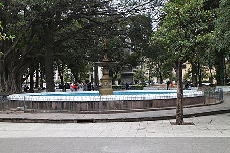 Fontaine de la Plaza Independencia à Tucumán
