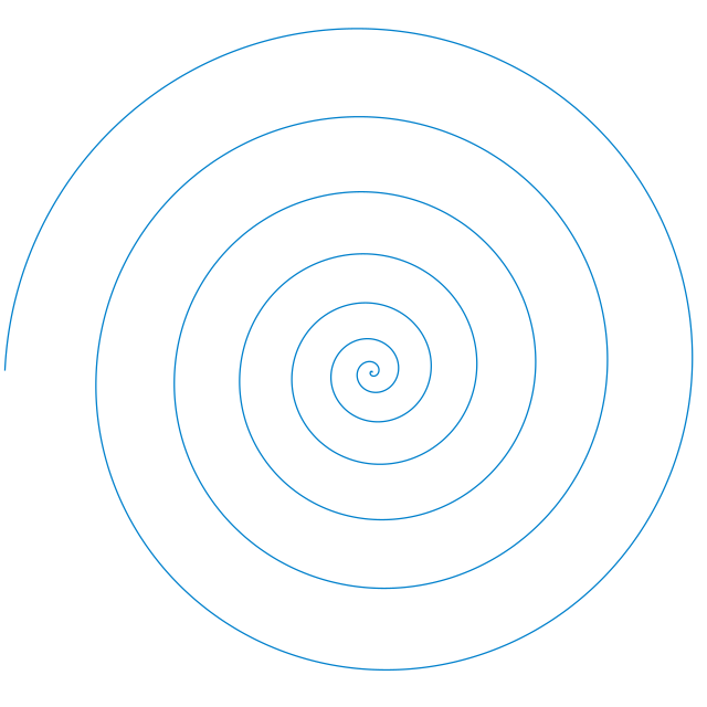 Спираль картинка шаблон