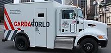 A GardaWorld armored truck, 2016 GardaWorld camion.jpg