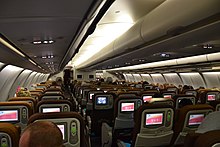 Garuda Indonesia A330-200 older Economy Class