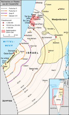 139: Reichweiten von aus dem Gazastreifen abgefeuerten Raketen