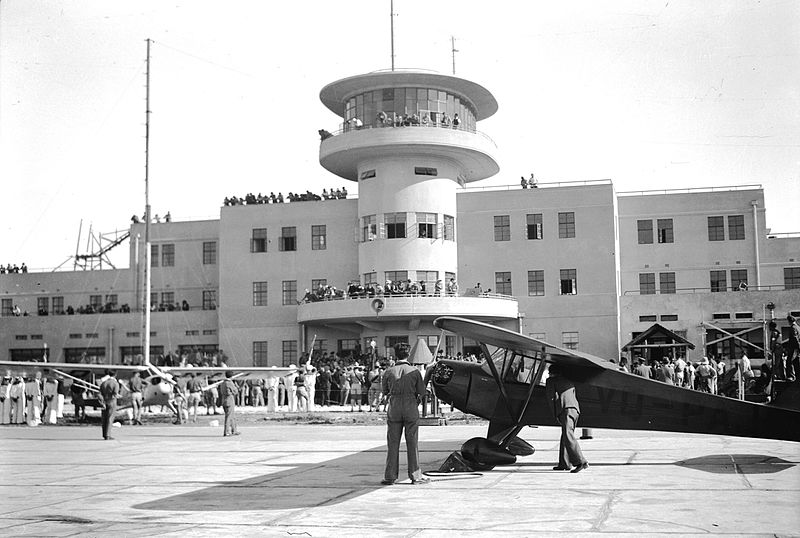 File:General view of Air Terminal building. Lydda Air Port. April 21, 1939. matpc.18299.jpg