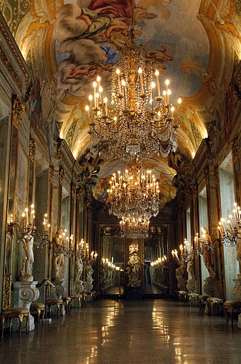 The Mirror Gallery of the Royal Palace