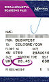 Germanwings - boarding pass 4U 789 Budapest-Cologne 2010-08-26.jpg