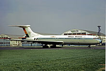Eine Vickers VC10 der Ghana Airways