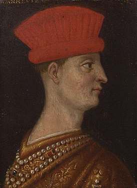 Портрет Джанфранческо I Гонзага, замок Амбрас