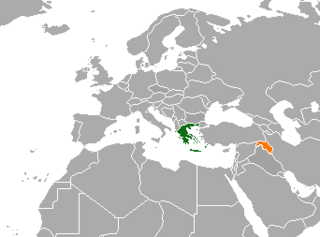 <span class="mw-page-title-main">Greece–Kurdistan Region relations</span> Bilateral relations