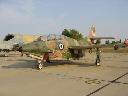 A T-2E Buckeye of the Hellenic Air force.