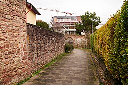 Große Klappergasse, Tor des Sickinger Hofs Ladenburg 20211210 0021