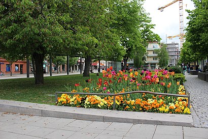 Vägbeskrivningar till Gunnar Leches Park med kollektivtrafik