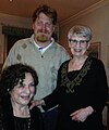 2015-02-11 with Swedish opera singer Busk Margit Jonsson (standing) at Gunvor Pontén’s 86th birthday party