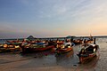 "Sea gypsy" boats, Ko Phi Phi