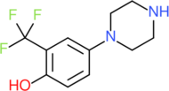 4-HO-TFMPP is a metabolite of TFMPP. HO-TFMPP.png