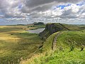 Zidul lui Hadrian dintre Housesteads și Once Brewed.