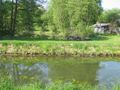 Hammerfließ with the beginning of Gottower See (lake)