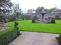 A Georgian walled garden, located at university park.