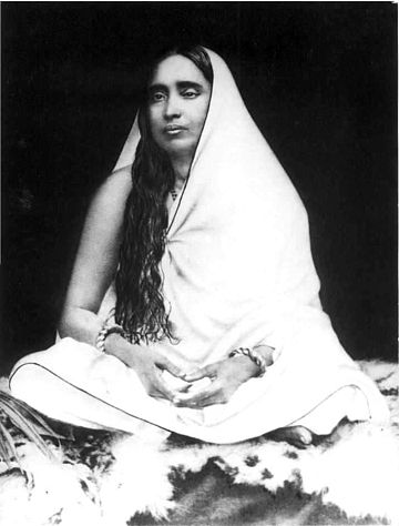 Sarada Devi (1853–1920), wife and spiritual counterpart of Ramakrishna.