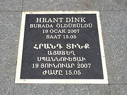 Hrant Dink Suikastı: Suikast, Sonrası, Adli süreç
