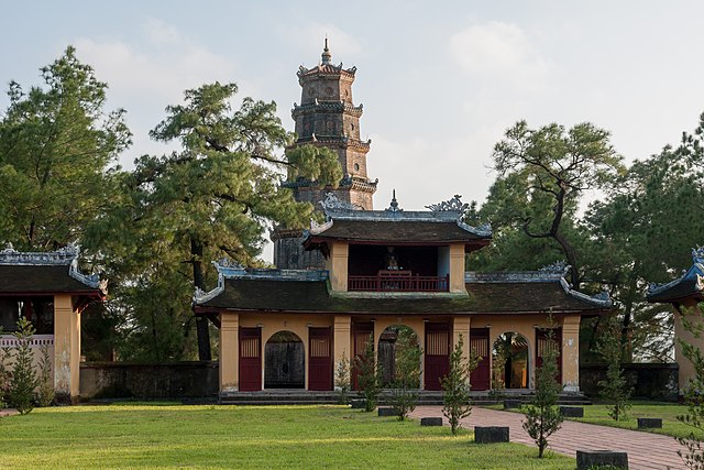 Image: Hue Vietnam Thien Mu Temple and Pagoda 01