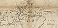 Hutton Moor Ends einzige 2 denkmalgeschützte Gebäude an der Hutton Moor Road, Karte von 1787. (Moorend) .jpg