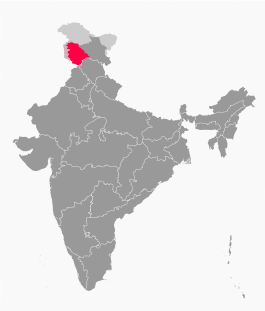    ชัมมูและกัศมีร์ในประเทศอินเดีย