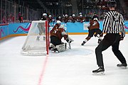 English: Bronze medal match of the Boys' 3x3 mixed Ice hockey tournament at the 2020 Winter Youth Olympics in Lausanne. Deutsch: Spiel um den dritten Platz des 3x3-Mixed-Eishockeyturniers der Jungen bei den Olympischen Winter-Jugendspielen 2020 in Lausanne.