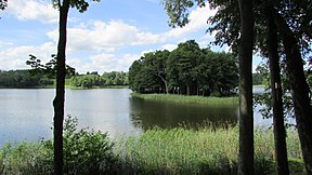 Ilzu Garais lake, Viesīte municipality, Latvia.jpg