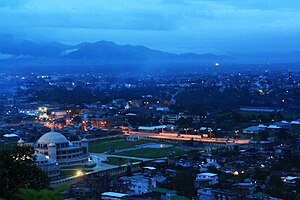 Imphal city nightview