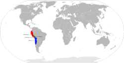 The Inca Empire at its greatest extent.