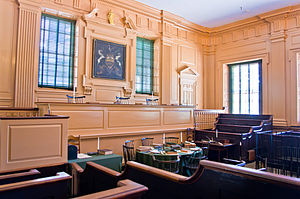 Courtroom of the High Court in Independence Hall, Philadelphia Independence Hall 6.jpg