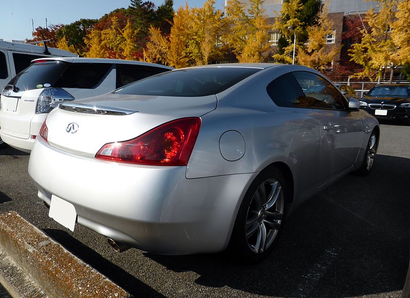 File:Infiniti G37 Coupé (CV36) rear.JPG