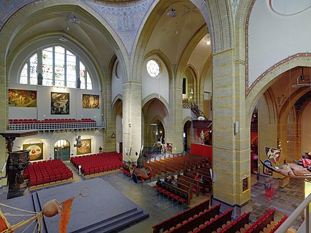 The JHenrynimus Bosch Art Center is housed in a former church