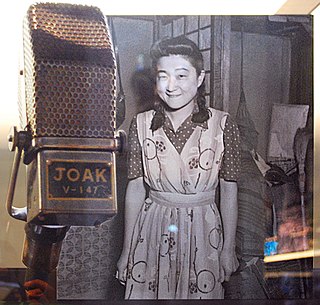 <span class="mw-page-title-main">Iva Toguri D'Aquino</span> Japanese-American propagandist for Radio Tokyo during World War II (1916–2006)