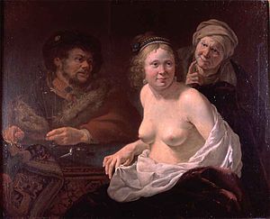 Jan G. van Bronckhorst The procuress.jpg