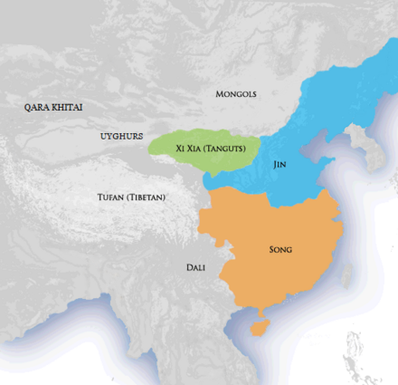 China in circa 1141.
