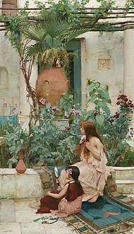 John William Waterhouse at Capri.jpg