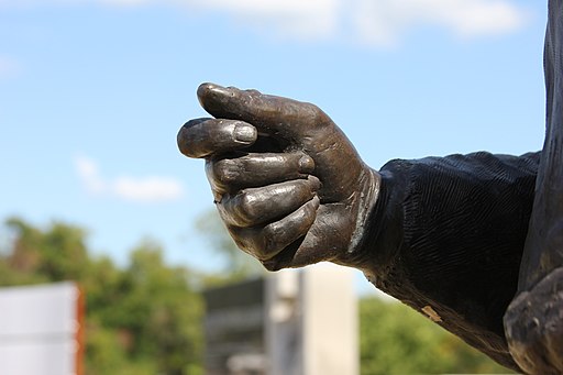 Juneteenth Memorial Monument - Freedwomans Hand Sculpture - Austin Texas - Adrienne Rison Isom