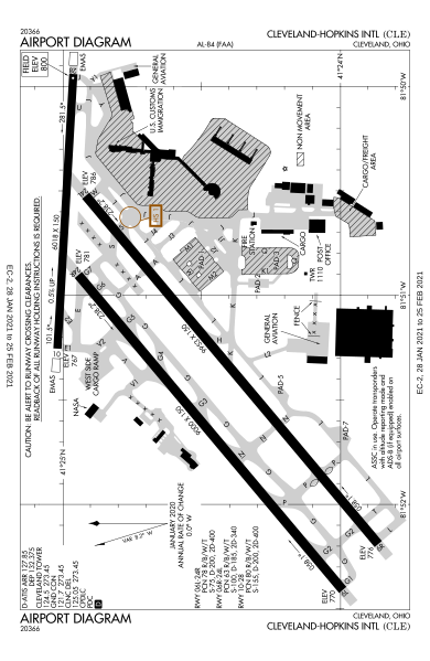 File:KCLE Airport Diagram.svg